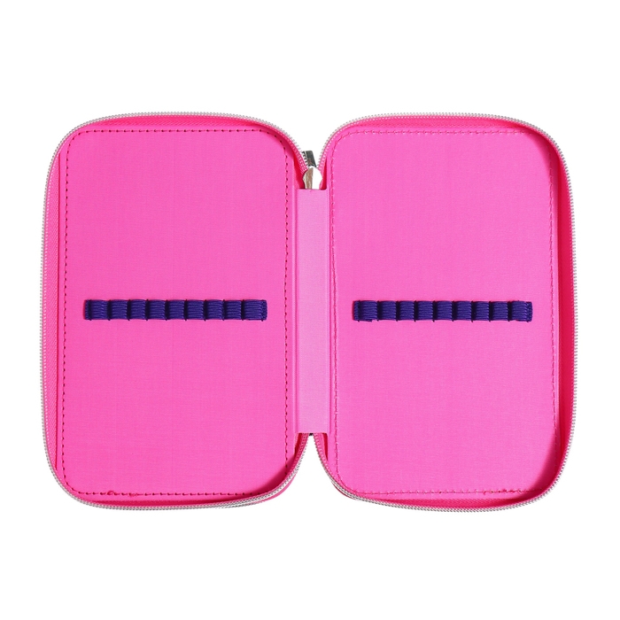 Пенал 2 секции, 130 х 205 мм, искусственная кожа, Феникс Пенал 2 секции, 130 х 205 мм, искусственная кожа, Феникс "Девушка с телефоном"