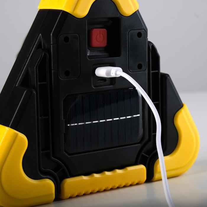 Фонарь аккумуляторный, солнечная батарея, 17 х 18.5 х 4.2 см Фонарь аккумуляторный, солнечная батарея, 17 х 18.5 х 4.2 см