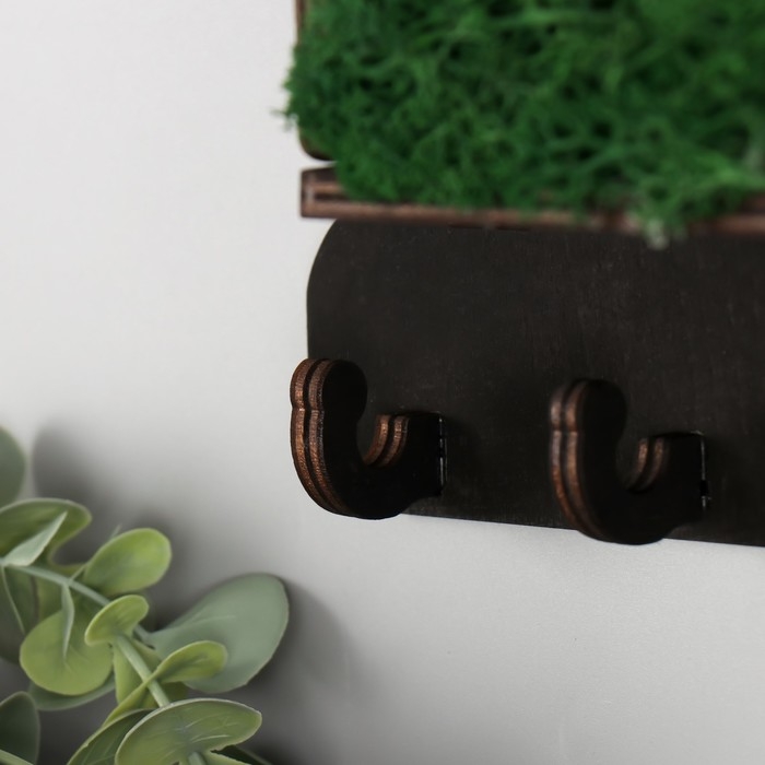 Ключница мох Ключница мох "Дом. Фонари" 24х18х7,5 см