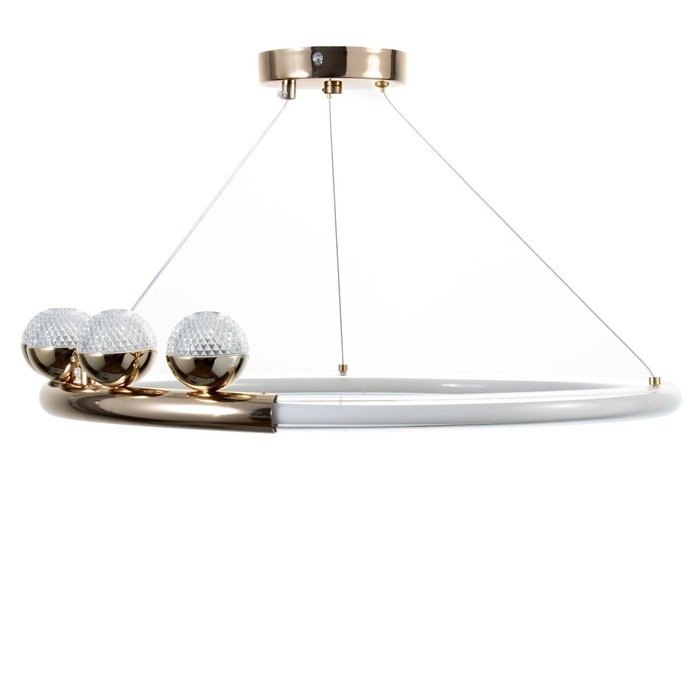 Светильник Светильник "Рони" LED 85Вт золото 50х50х9-100 см BayerLux