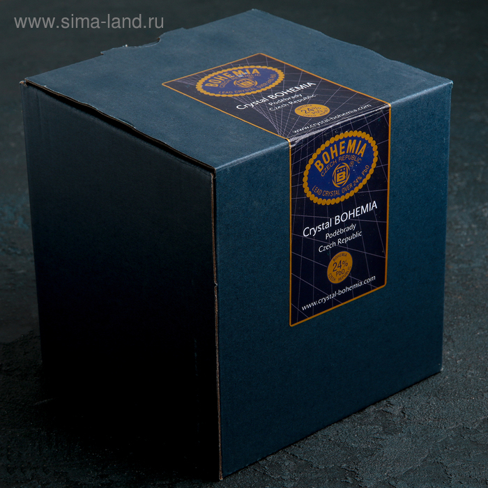 Ёмкость хрустальная для мёда &laquo;Мишка с ульем&raquo;, 250 мл, h=15 см