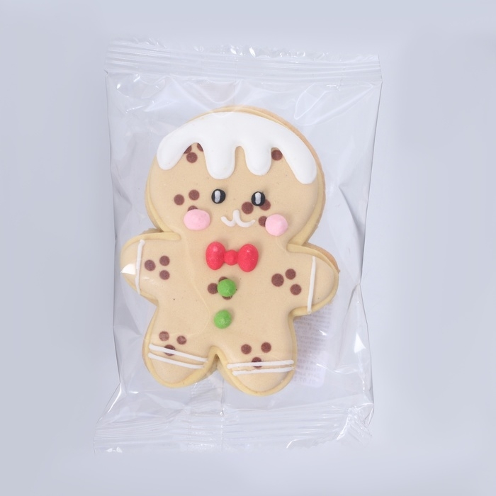 Новый год. Печенье ванильное Новый год. Печенье ванильное "Человечек" 40г(1кор=15шт)