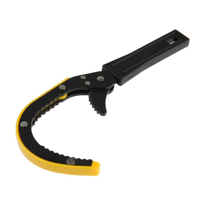 Съемник масляного фильтра ТУНДРА, тип  Съемник масляного фильтра ТУНДРА, тип "серп", 75 - 95 мм