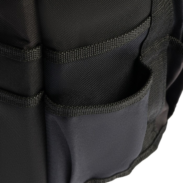 Сумка-органайзер ТУНДРА, круглая, для хранения и переноски инструмента, 19 карманов Сумка-органайзер ТУНДРА, круглая, для хранения и переноски инструмента, 19 карманов