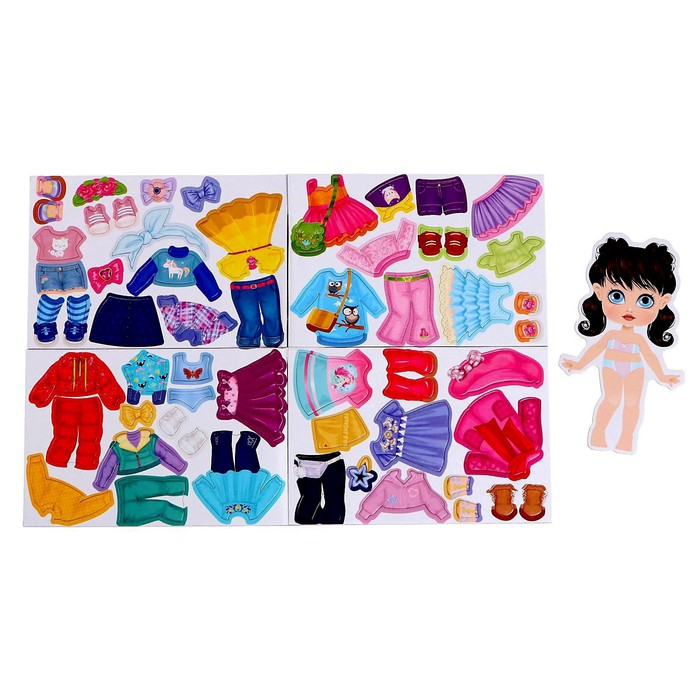 Магнитная игра «Одевашки. Вероника» Магнитная игра «Одевашки. Вероника»