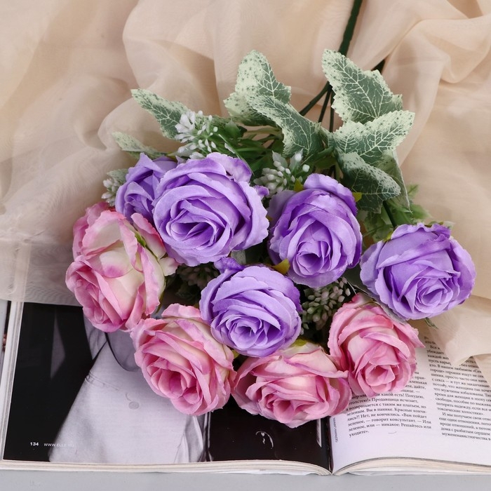 Букет Букет "Роза Ловэль" 5х27 см, микс