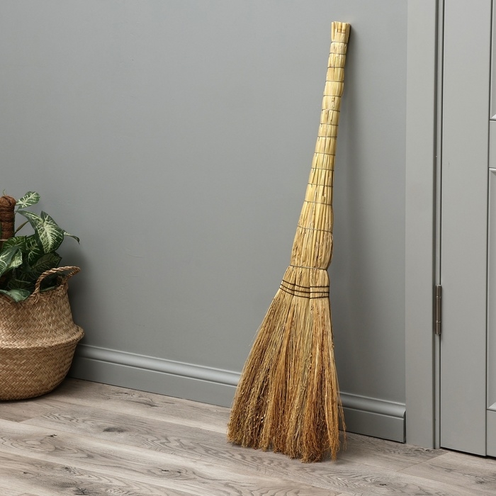 Веник 3-х лучевой «Сорго», усиленный, 530 гр, 100 см Веник 3-х лучевой «Сорго», усиленный, 530 гр, 100 см