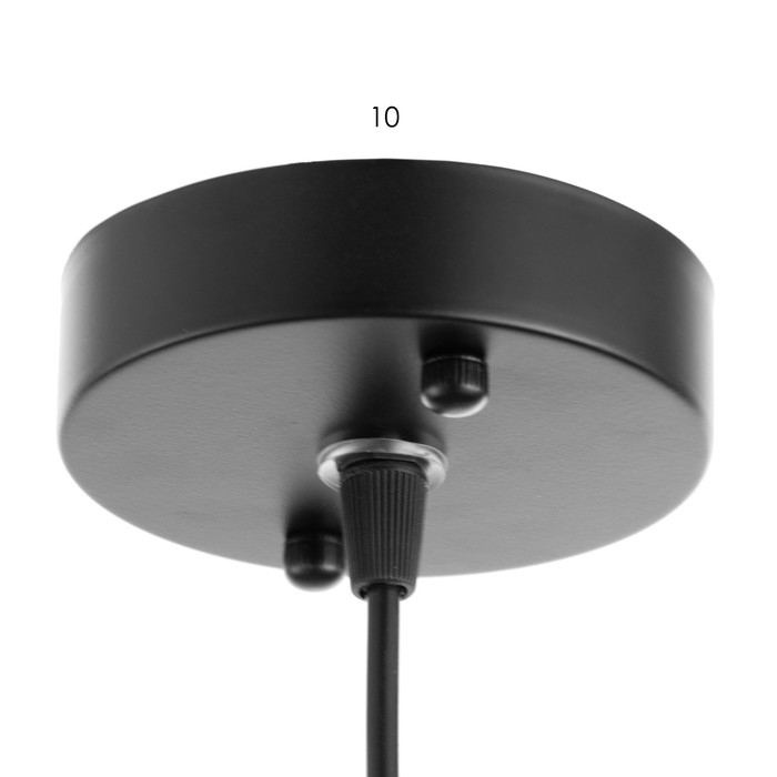 Светильник BayerLux Светильник BayerLux "Элльда" Е27 40Вт черный 25х25х80 см