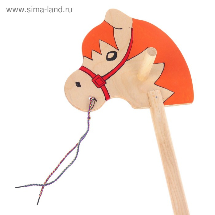 Лошадка-скакалка на палке, на колёсах Лошадка-скакалка на палке, на колёсах