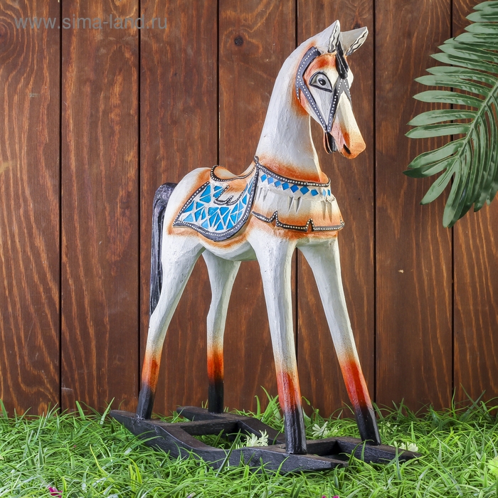 Сувенир дерево Сувенир дерево "Лошадка качалка" 40х13х43 см