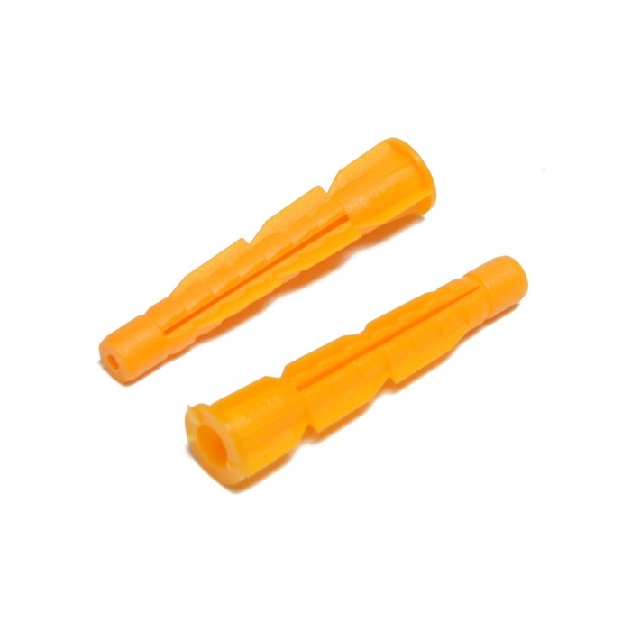 Дюбель "ТУНДРА", универсальный, с бортом, полипропиленовый, 6x42 мм, 1000 шт