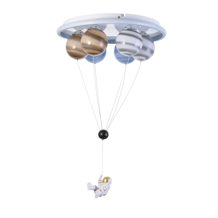 Люстра Люстра "Полет" 6хЕ27 40Вт белый 50х50х60см