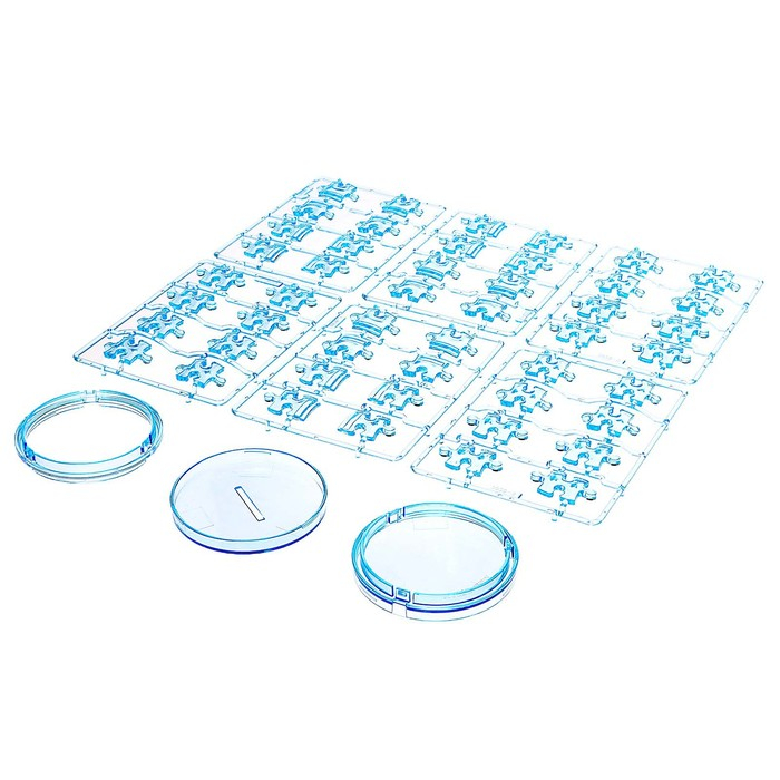 Пазл 3D кристаллический «Карандашница», 51 деталь, цвета МИКС Пазл 3D кристаллический «Карандашница», 51 деталь, цвета МИКС