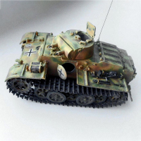 Сборная модель «Немецкий лёгкий танк Т-I F» Ark models, 1/35, (35015)