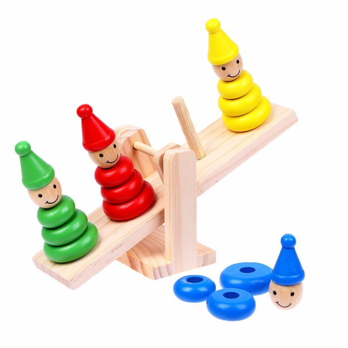 Пирамидка логическая  Пирамидка логическая "Весы"