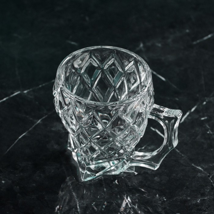 Набор кружек стеклянных «Алиса», 6 шт, 150 мл, Иран