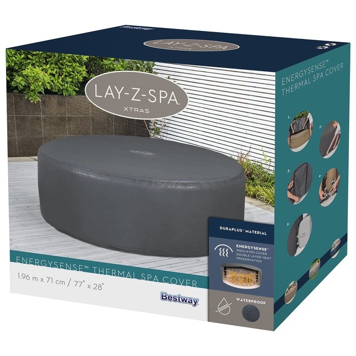 Термочехол для СПА бассейнов 196 х 71 см, 60318 Термочехол для СПА бассейнов 196 х 71 см, 60318