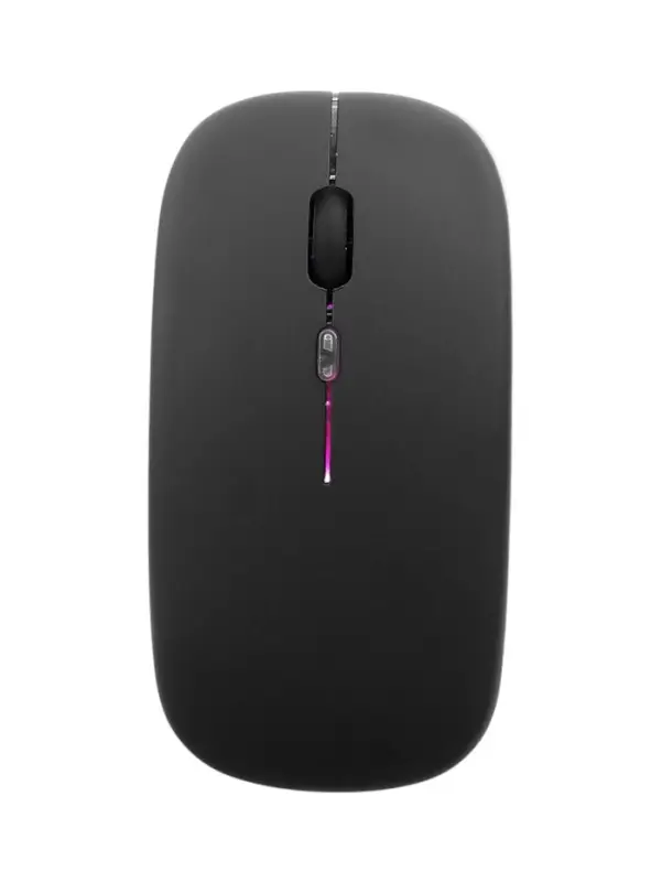 Мышь MB-2.4 беспроводная, оптическая, подсветка, 1600 dpi, USB+BT, чёрная Мышь MB-2.4 беспроводная, оптическая, подсветка, 1600 dpi, USB+BT, чёрная