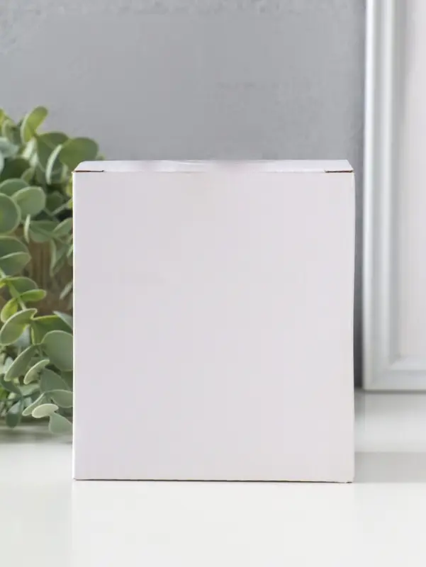 Сувенир полистоун "Девочка с хвостиками в белом платье в горох, с барашком" 6,5х5х10 см