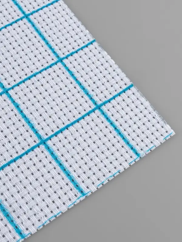 Канва для вышивания, в клетку, №11, 30&times;20 см, белая