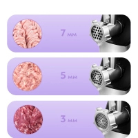 Мясорубка электрическая с насадками КТ-2104 - 1800 Вт