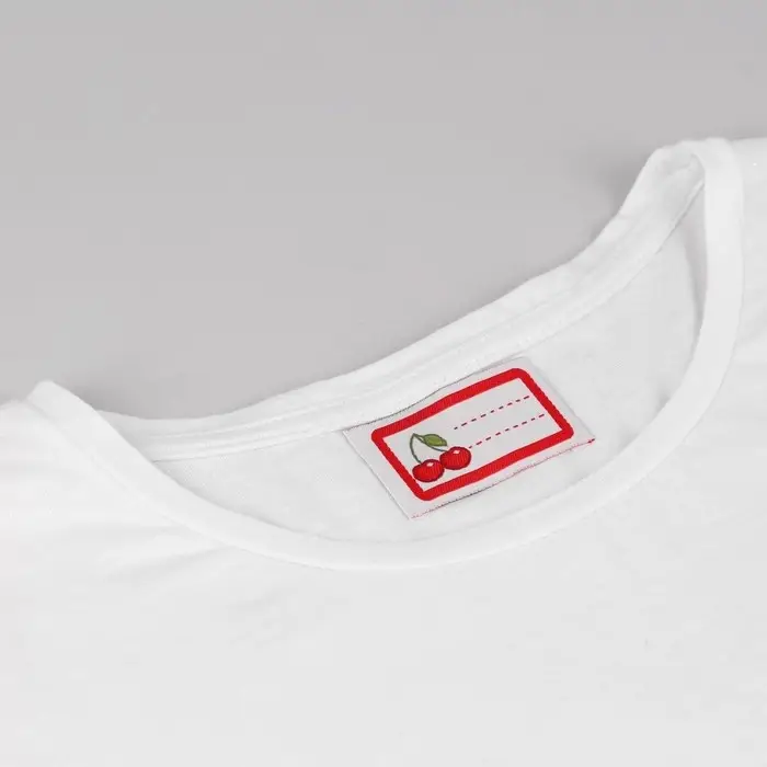 Нашивка «Вишенки», 5.5×3.2 см, 10 шт., красная