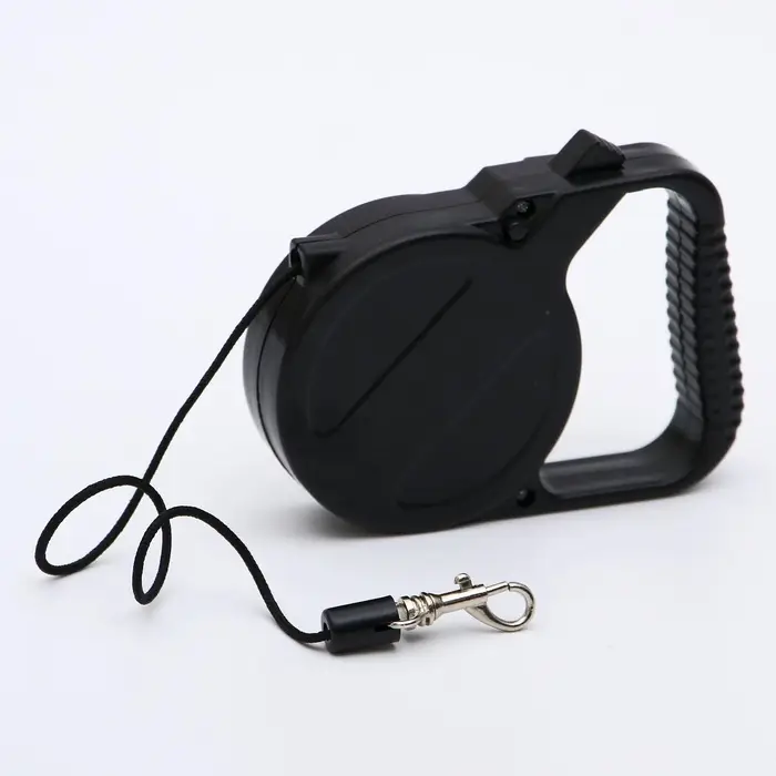 Рулетка малая эконом, 3 м, до 18 кг, чёрная