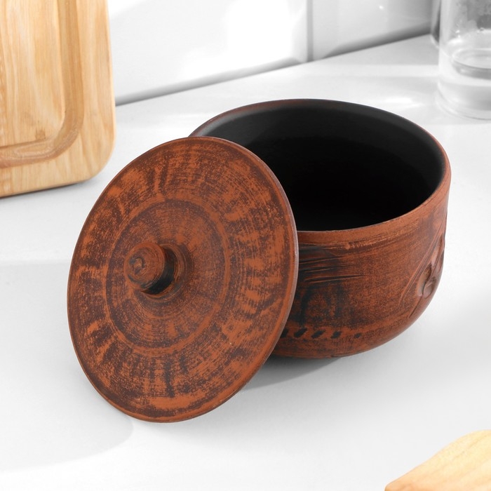 Горшок для запекая №1  "Колос", 0,35 л, 10 х 11 х 11 см