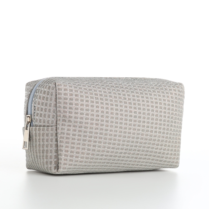 Косметичка на молнии, цвет серый Косметичка на молнии, цвет серый