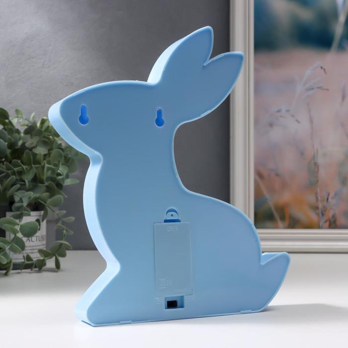 Ночник Ночник "Зайчик" 11хLED батарейки 2АА МИКС 19х2,8х23,5 см RISALUX