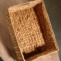 Корзинка прямоугольная, 44&times;30&times;20 см, водный гиацинт