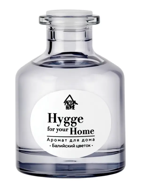 Диффузор ароматический с палочками Hygge Home Балийский цветок, 50 мл