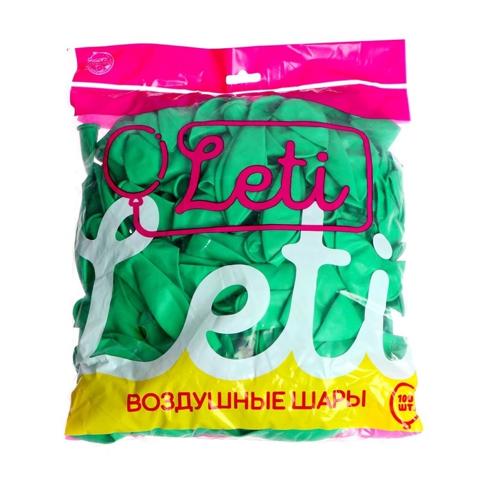 Шар латексный 12 Шар латексный 12", пастель, набор 100 шт., цвет зелёный
