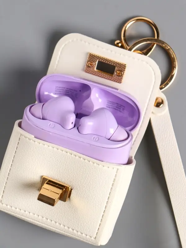 Брелок кожзам с карабином, с ремешком Брелок кожзам с карабином, с ремешком "Сумочка" белоснежный 6,2х2,5х7 см