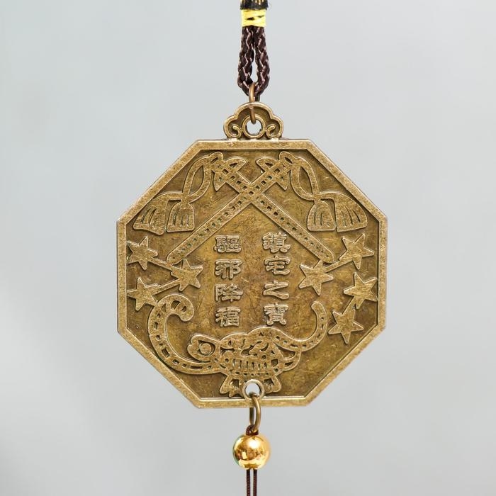 Музыка ветра металл Музыка ветра металл "Инь-ян" 3 колокольчика 47 см