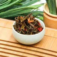 Китайский связанный зеленый чай, 50 г, лилия