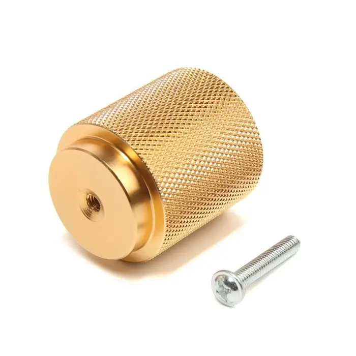 Ручка-кнопка мебельная CAPPIO PK330, d=30 мм, золото