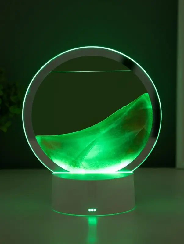 Светильник настольный СТАРТ Sands, LED, 10 Вт, USB, 16&times;16&times;20 см, 3хAA, оранжевый