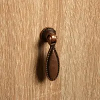 Ручка-кнопка ТУНДРА РК025АС, цвет медь