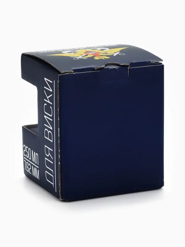 Стакан непробиваемый с пулей &laquo;ВМФ&raquo;, для виски, 250 мл