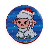 Funny toys Пружинка радуга "Веселая овечка", инфо, цвета МИКС, d.-5см