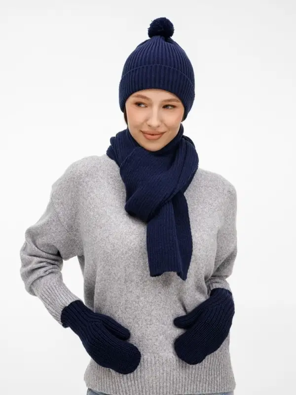 Шарф Catch Match, темно-синий Шарф Catch Match, темно-синий