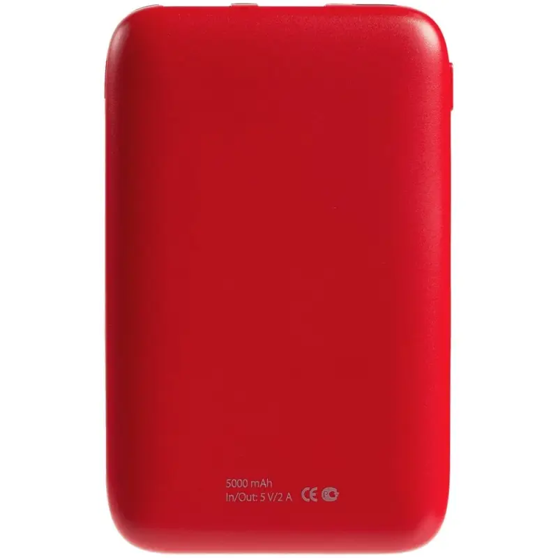 Внешний аккумулятор Fast Trick с Type-C, 5000 мАч, красный Внешний аккумулятор Fast Trick с Type-C, 5000 мАч, красный