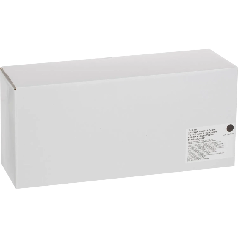 Картридж лазерный Retech TK-3160 чер. для Kyocera Ecosys P3045