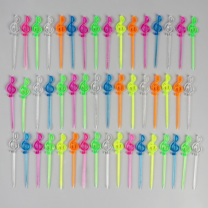 Шпажка для канапе «Нота», набор 50 шт. Шпажка для канапе «Нота», набор 50 шт.