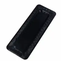 Ящик балконный для цветов &laquo;Ротанг&raquo;, 13 л, 43&times;20&times;14.5 см, с дренажной вставкой, пластиковый, серый