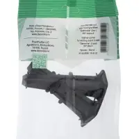 Угол внутренний для плинтуса &laquo;Деконика&raquo;, 85 мм, 2 штуки, цвет 007 чёрный