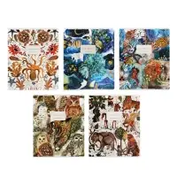 Тетрадь 48л кл FAUNA, МИКС