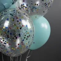 Конфетти «Шестиугольники» голубые, перламутр, 0.3 см, 90 г Конфетти «Шестиугольники» голубые, перламутр, 0.3 см, 90 г