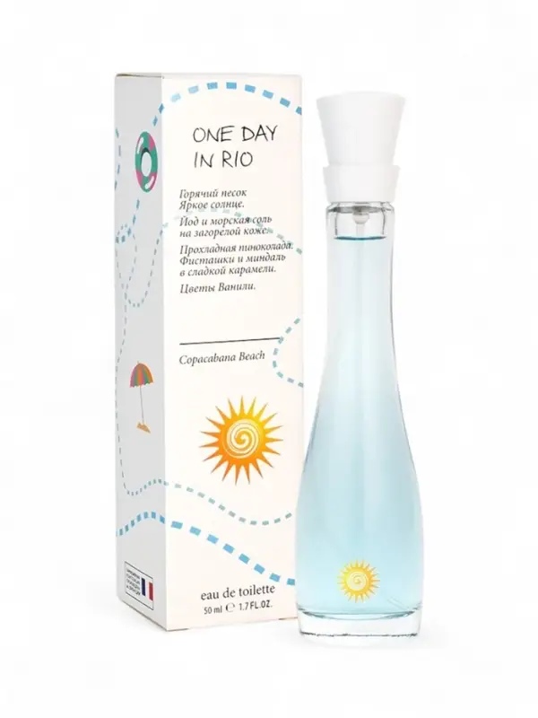 Туалетная вода женская Bon Voyage! One Day in Rio, 50 мл Туалетная вода женская Bon Voyage! One Day in Rio, 50 мл